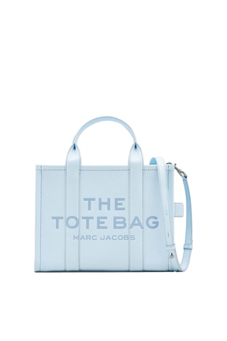 Tote bag en cuir Carryover - Bleu