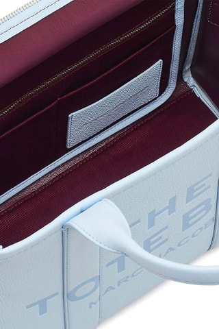 Tote bag en cuir Carryover - Bleu