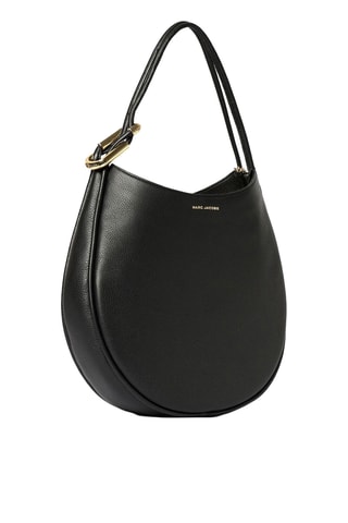 Sac porté épaule en cuir Carryover - Noir