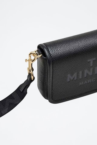Sac bandoulière en cuir - Noir