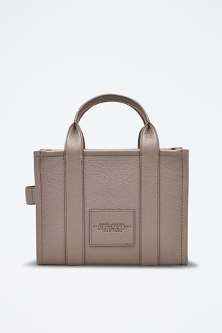 Cabas en cuir - Gris