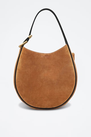 Sac à main en nubuck - Marron