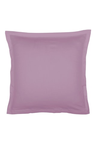 2 taies d'oreiller Uni - Mauve
