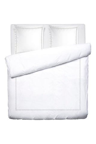 Parure de couette Eclat de perle - Blanc