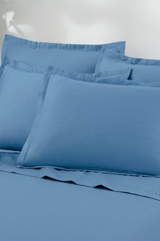 Drap plat Uni 1 baratta - Bleu