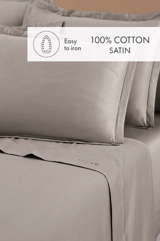 Drap plat Uni 1 baratta - Taupe