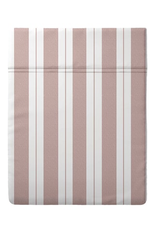 Drap plat Noémie - Vieux rose