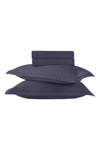 Parure de draps Uni 1 baratta - Bleu marine