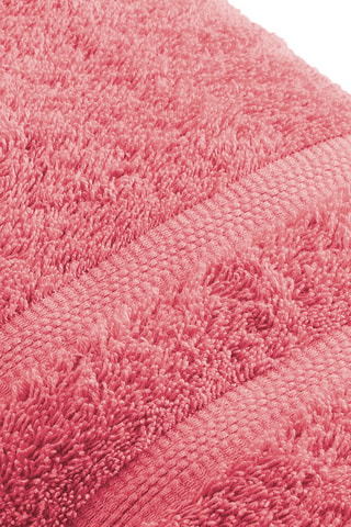 2 draps de douche Rose - 70 x 140 cm