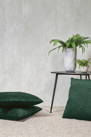 Housse de coussin - Vert foncé - 45 x 45 cm