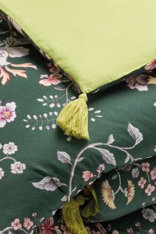Edredon en satin de coton - Vert