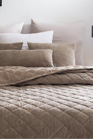 Couvre-lit Diamond  Taupe