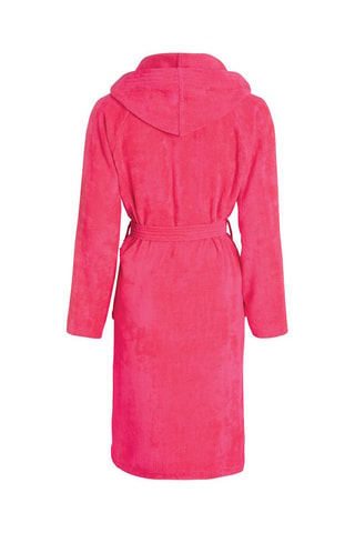 Peignoir à capuche Fuchsia