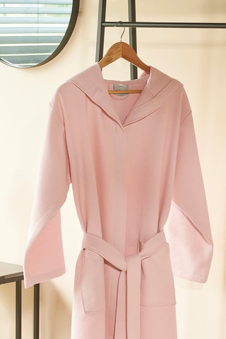 Peignoir avec capuche - Rose