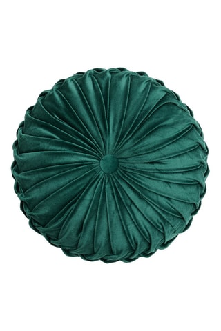 Coussin rond - Vert - 35 x 35 cm