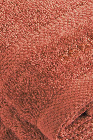 4 serviettes invité Terracotta - 30 x 30 cm