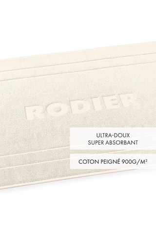 Tapis de bain - Ivoire