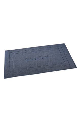 Tapis de bain Bleu foncé - 60 x 100 cm