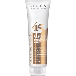Shampoo e balsamo 2 in 1 45 Days - Biondo dorato - 275 ml