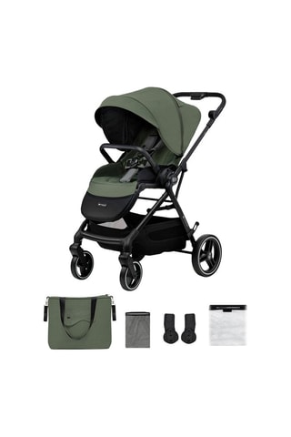 Poussette Yoxi - Dès la naissance - Jusqu'à 22 kg - Vert