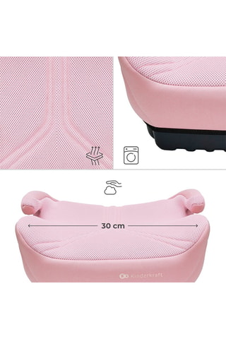 Siège-auto I-Boost 2 Pro i-Size  - Dés 6 ans - De 125 à 150 cm - Rose