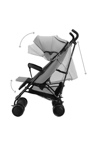 Poussette Siesta 2 - Dès 6 mois - 22 kg - Gris