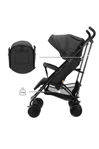 Poussette Siesta 2 - Dès 6 mois - 22 kg - Noir