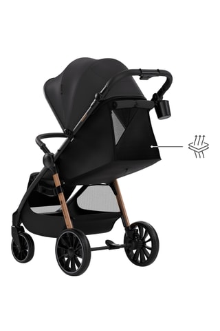 Poussette Grande 2 - Jusqu'à 4 ans - Jusqu'à 22 kg - Noir