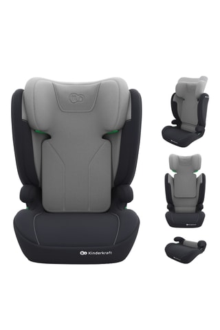 Siège-auto évolutif I-Spark 2 Plus - De 3,5 à 12 ans - De 100 à 150 cm - Jusqu’à 36 kg - Gris