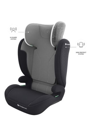 Siège-auto évolutif I-Spark 2 Plus - De 3,5 à 12 ans - De 100 à 150 cm - Jusqu’à 36 kg - Gris