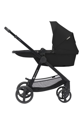 Poussette Newly 3 en 1 Mink Pro  - Dès la naissance - Jusqu'à 22 kg - Noir et beige