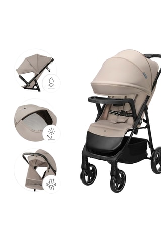 Poussette Trig 3 - Jusqu’à 4 ans - 22 kg - Beige