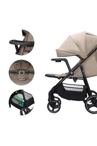 Poussette Trig 3 - Jusqu’à 4 ans - 22 kg - Beige