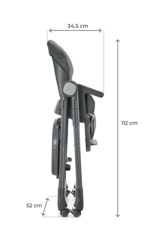 Chaise haute évolutive 3-en-1 Tulo - De 6 mois à 5 ans - Jusqu'à 15 kg