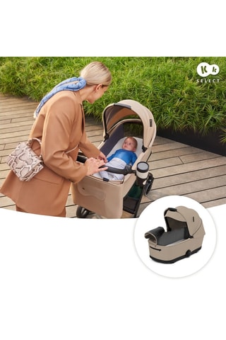 Poussette 2 en 1 Yoxi  - Dès la naissance - Jusqu'à 22 kg - Beige