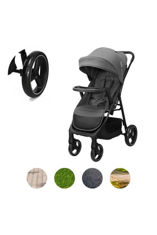 Poussette Trig 3 - Jusqu’à 4 ans - 22 kg - Gris