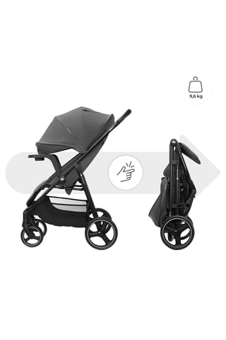 Poussette Trig 3 - Jusqu’à 4 ans - 22 kg - Gris