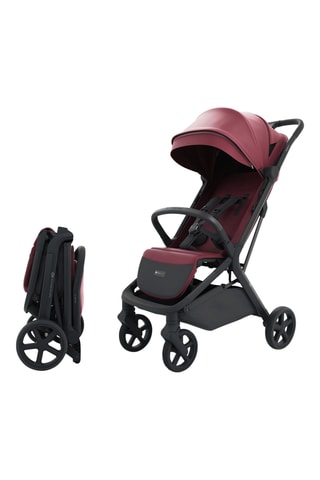 Poussette Nubi 3 - Bourgogne - Jusqu'à 22 kg - Rouge foncé