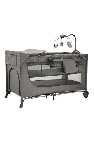 Lit 3-en-1 Joy 2 - Jusqu'à 1 an et 11 kg - Gris