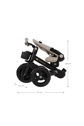 Tricycle Aveo 2 Plus  - Dès 9 mois - Jusqu'à 25 kg - Beige