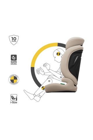 Siège-auto évolutif Comfort Up 2 Plus i-Size - De 15 mois à 12 ans - De 76 à 150 cm - Beige