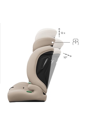 Siège-auto évolutif Comfort Up 2 Plus i-Size - De 15 mois à 12 ans - De 76 à 150 cm - Beige