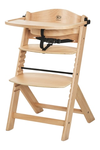 Chaise haute en hêtre Enock et transat Calmee - Dès la naissance - Jusqu'à 35 kg