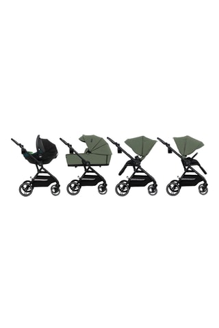 Poussette 2 en 1 Yoxi - Dès la naissance - Jusqu'à 22 kg - Vert