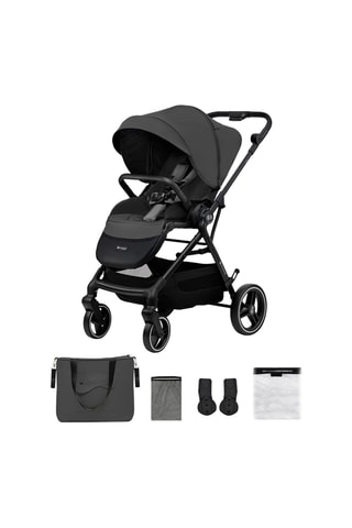 Poussette Yoxi - Dès la naissance - Jusqu'à 22 kg - Gris