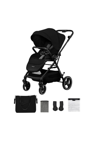 Poussette Yoxi - Dès la naissance - Jusqu'à 22 kg - Noir