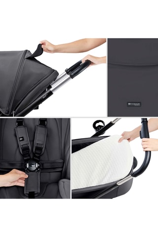Poussette + accessoires Nea 2 - Noir et gris