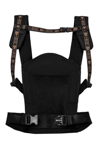 Porte-bébé ergonomique Huggy - Dès 3 mois - Jusqu'à 20 kg - Blanc et gris