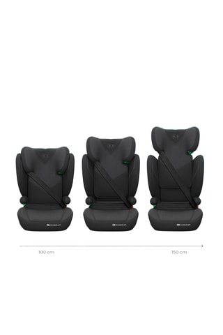 Siège-auto évolutif Junior Fix 2 Plus I-Size - De 3,5 à 12 ans - De 100 à 150 cm - Noir