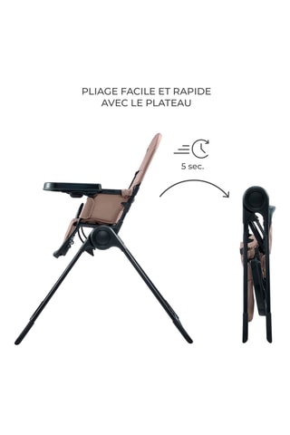 Chaise haute Binci - Dès 6 mois - Jusqu’à  15 kg
